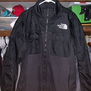 North face full zip windbreaker